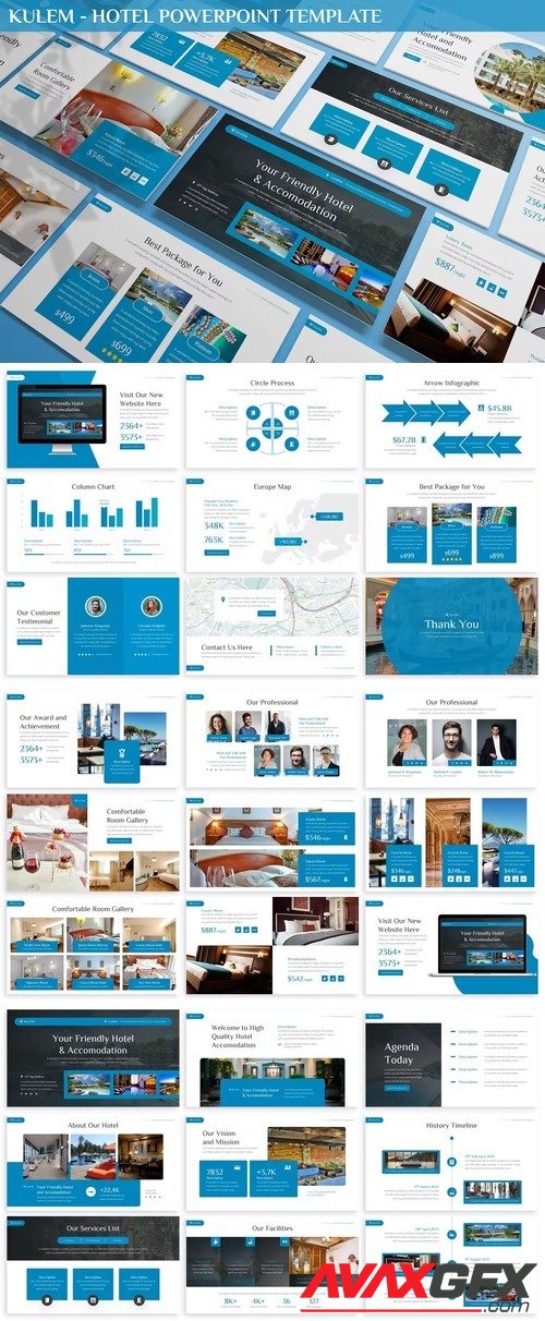 Kulem - Hotel Powerpoint Template AZ5GBM8