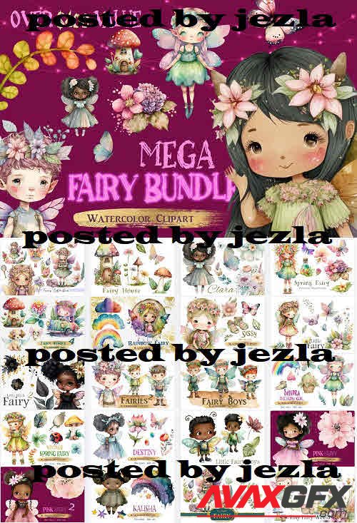 Mega Fairy Bundle - 20 Premium Graphics