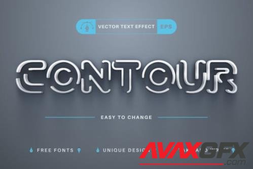 Connect Line - Editable Text Effect - 10943636