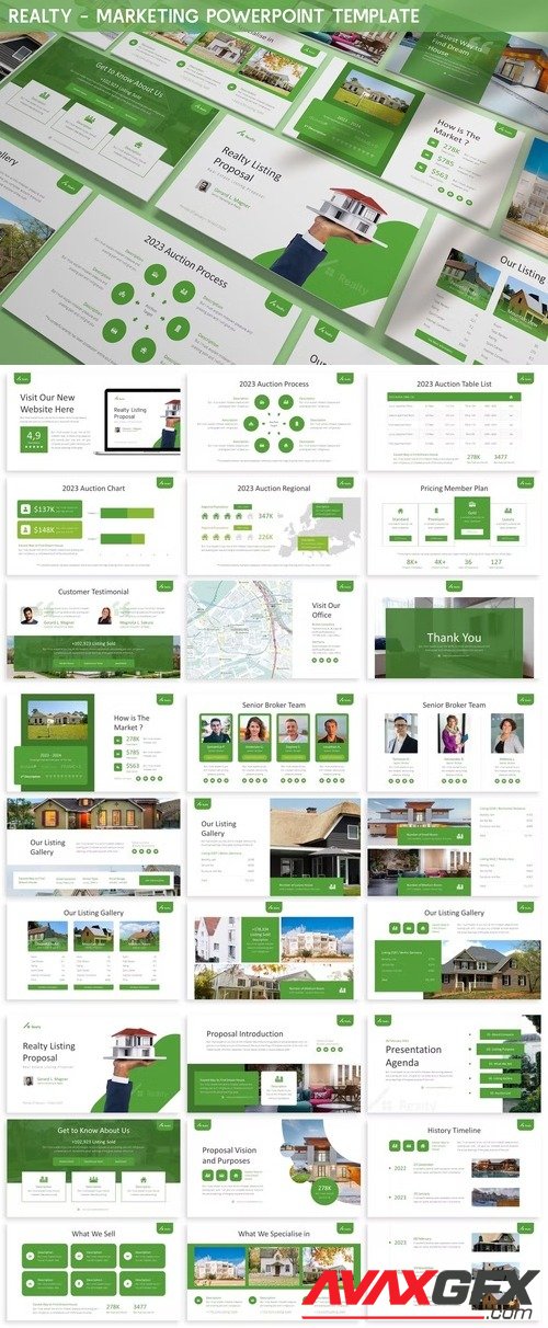 Realty - Marketing Powerpoint Template XXZ5FSY