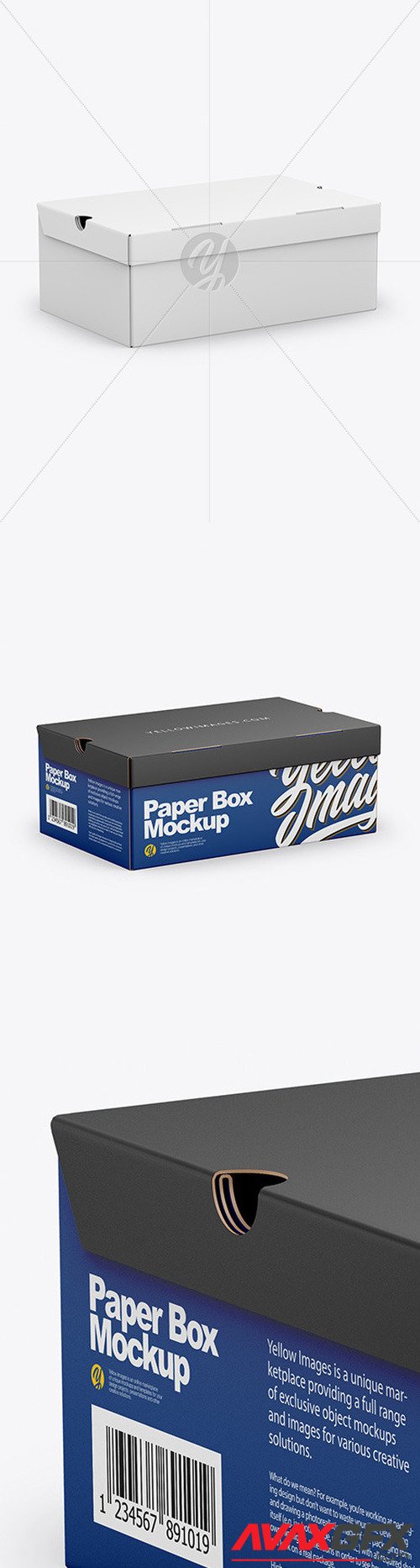 Paper Box Mockup 45941 TIF