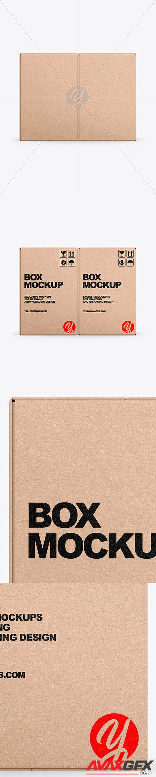 Two Kraft Boxes Mockup 51080 TIF