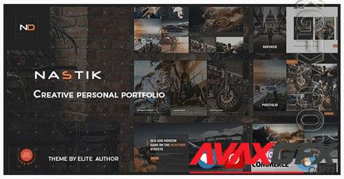 ThemeForest - Nastik v5.2 - Creative Portfolio WordPress Theme NULLED/25227363