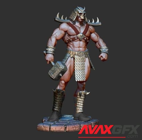 Shao Kahn 3D Print