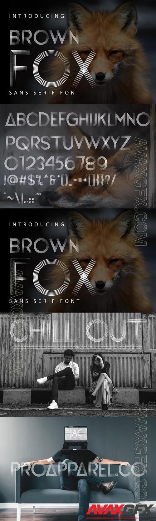 Brownfox - Sans Serif Fonts