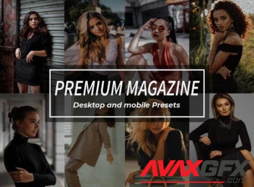 10 Premium Magazine Lightroom