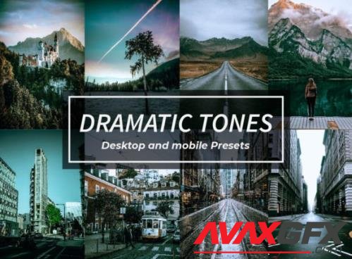 14 Dramatic Tones Lightroom Presets