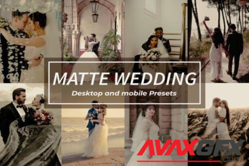 8 Matte Wedding Lightroom Presets