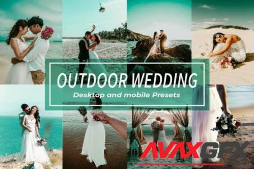 8 Outdoor Wedding Lightroom Presets