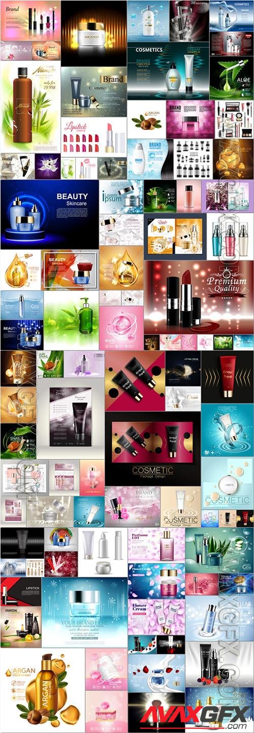 Cosmetics - 100 vector collection