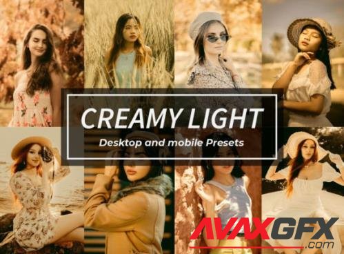 8 Creamy Light Lightroom Presets