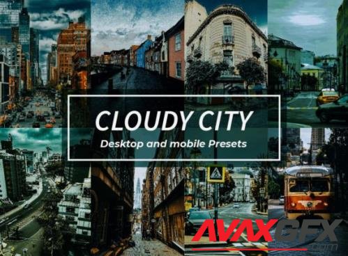 8 Cloudy City Lightroom Presets