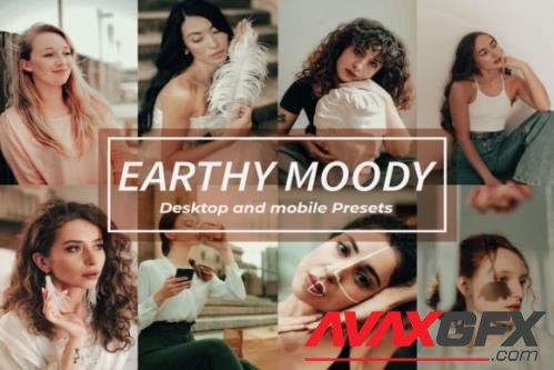 8 Earthy Moody Lightroom Presets