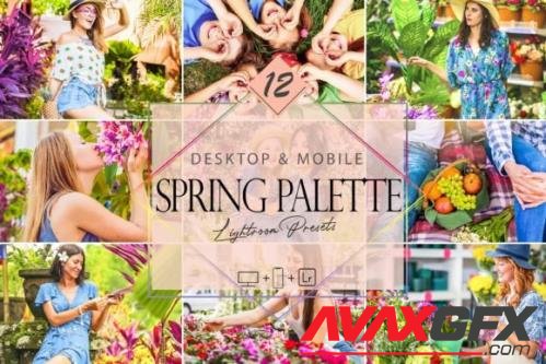 12 Spring Palette Lightroom Presets