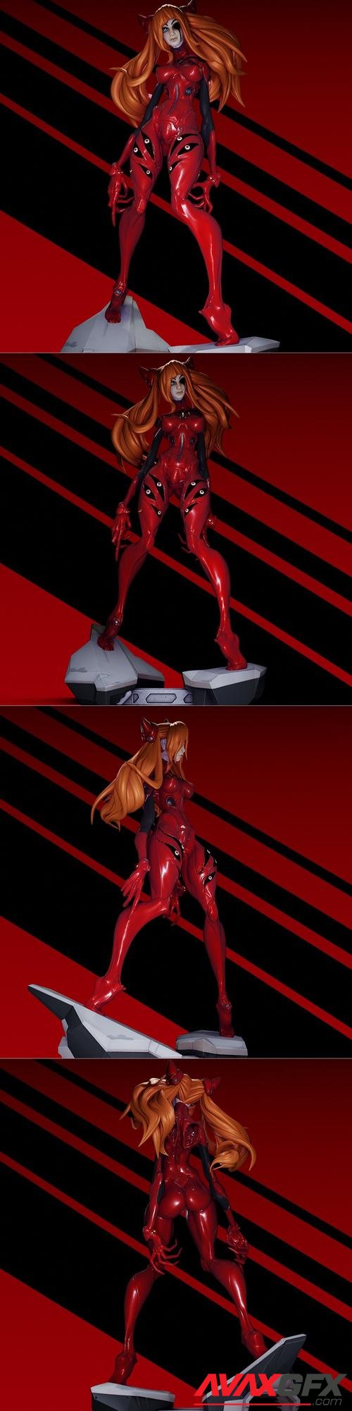 Asuka Monster - EVA - Pear Force One 3D Print