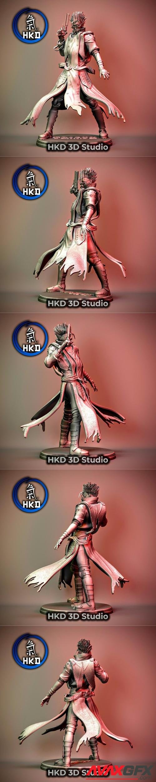 Vash The Stampede Fan Art 3D Print