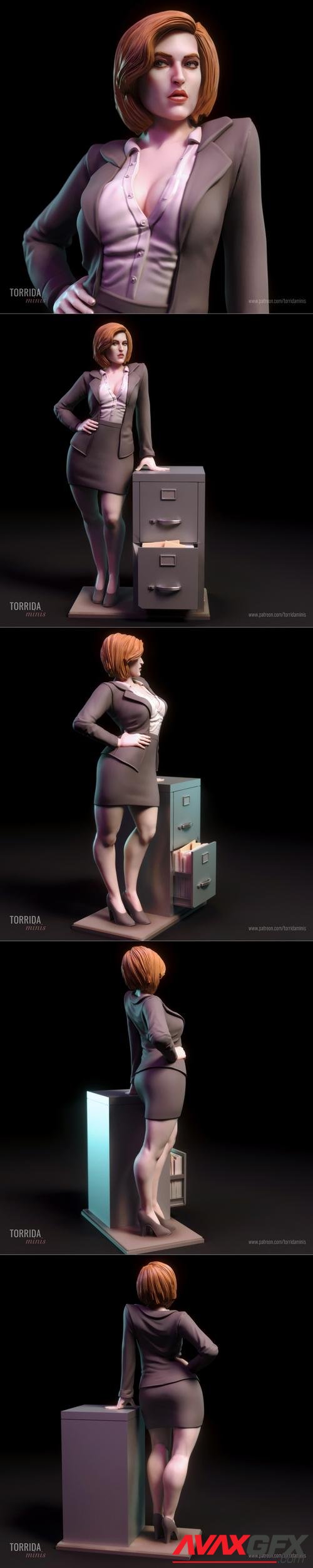 Dana Scully - Torrida Minis 3D Print