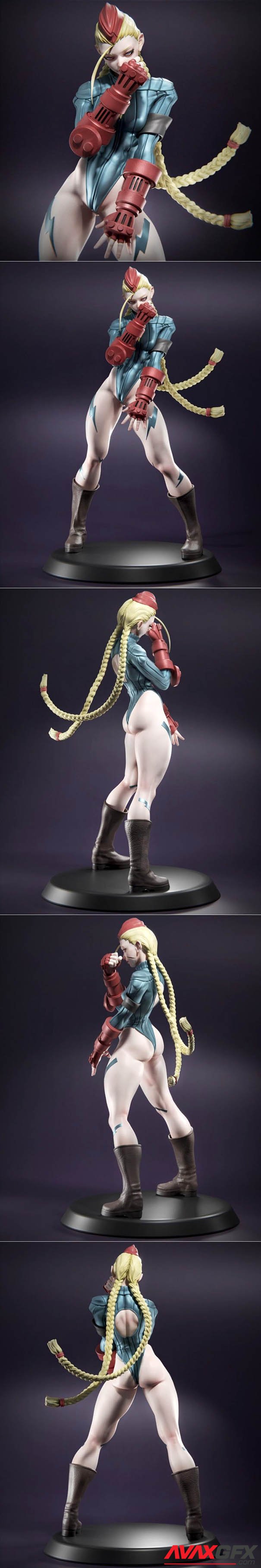 Cammy Street Fighter 3D Print