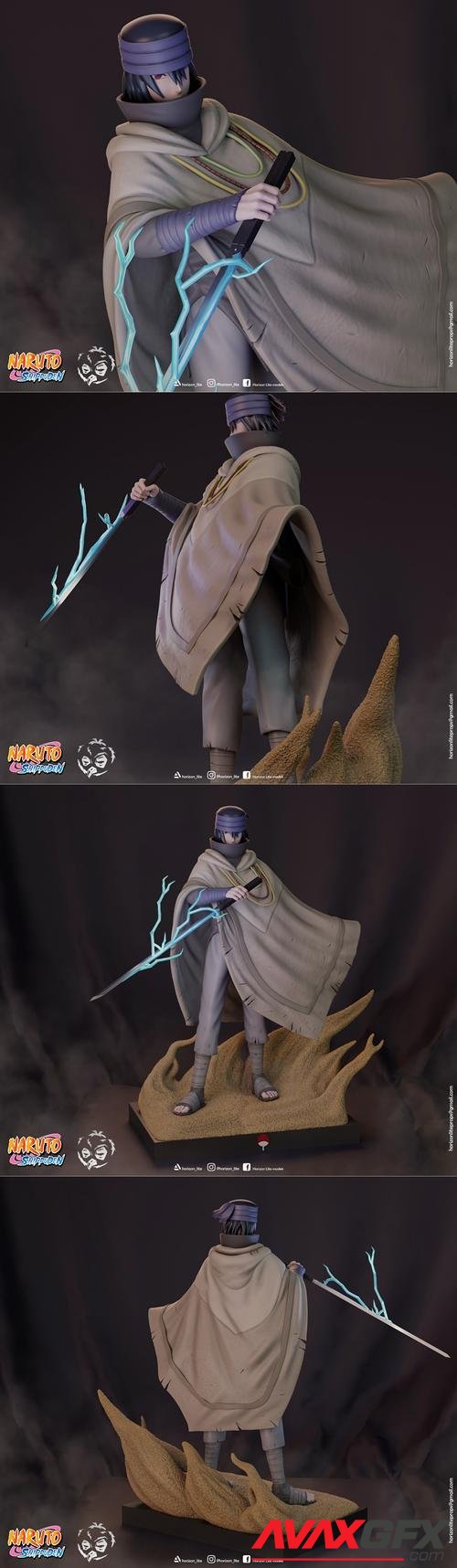 Sasuke - The Last 3D Print