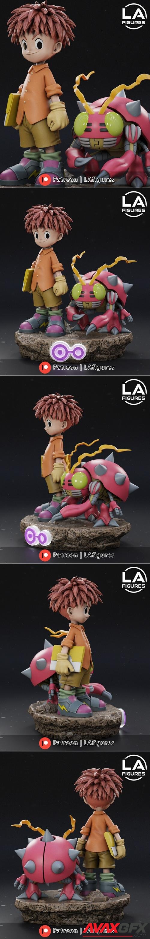 Izzy and Tentomon Deluxe Tier 3D Print