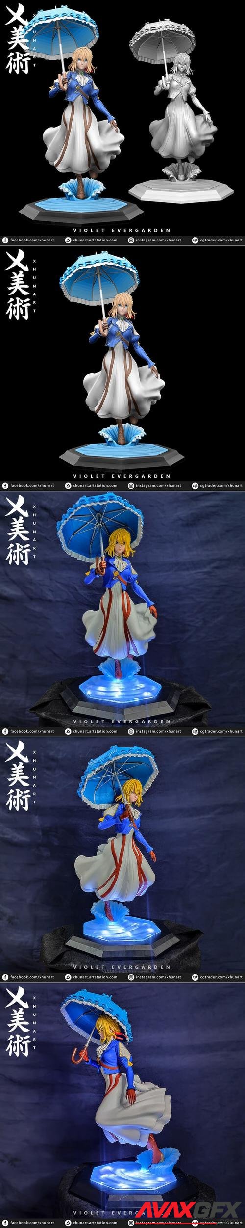 Violet Evergarden 3D Print