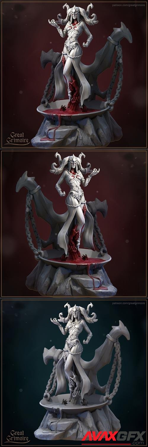 Scarlett the Blood Witch 3D Print