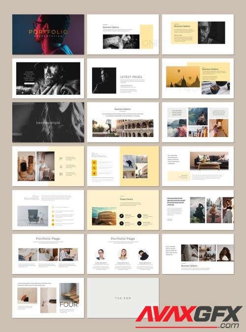 Portfolio Presentation Layout 525673224 [Adobestock]