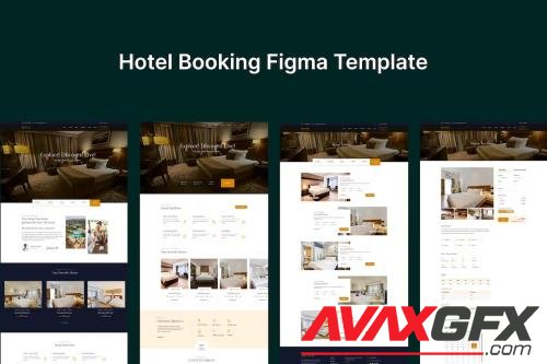Hotel Booking Figma Template [FIGMA]