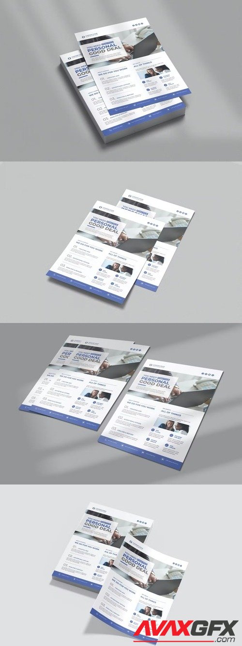 Business Corporate Flyer Template  [PSD]