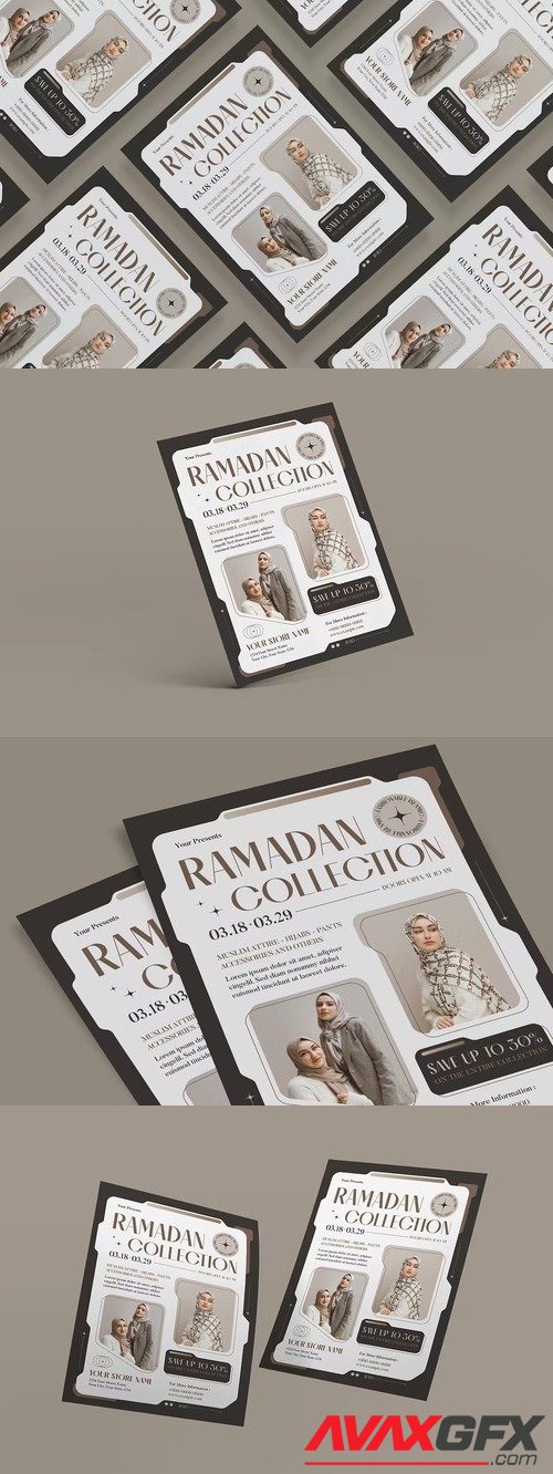 Ramadan Fashion Collection Flyer Template [PSD, AI]