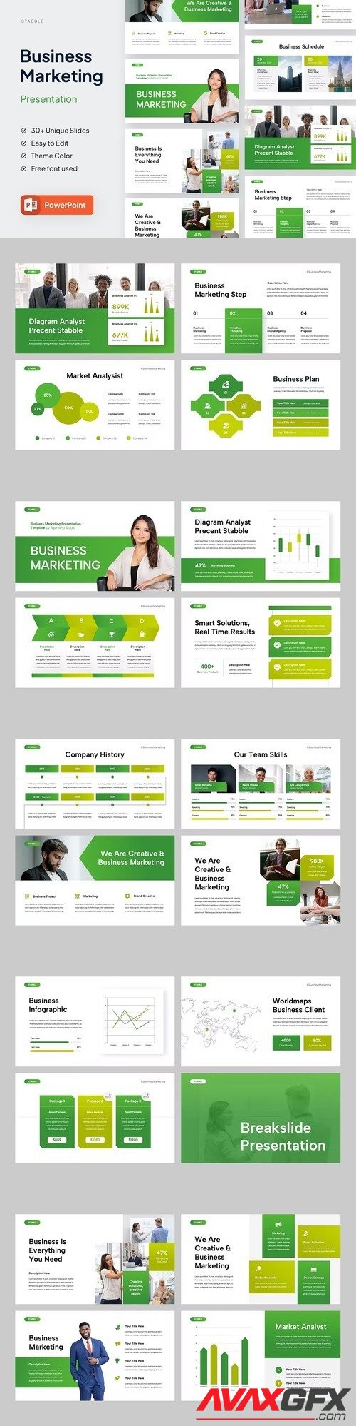 Marketing Plan Powerpoint [PPTX]