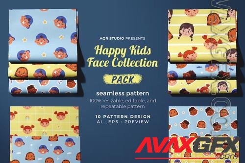 Happy Kids Collection beautiful textures - Seamless Pattern