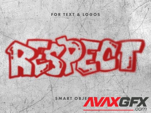 Street Graffiti Text Effect Mockup 546561146 [Adobestock]