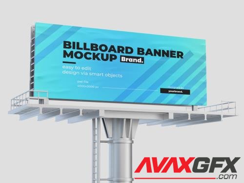 Giant Billboard Banner Mockup 546532761 [Adobestock]