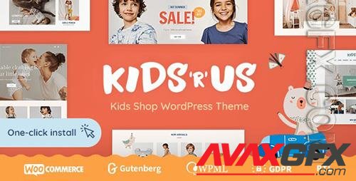 Themeforest - Kids R Us v1.0.9 - Toy Store and Kids Clothes Shop Theme/23243618