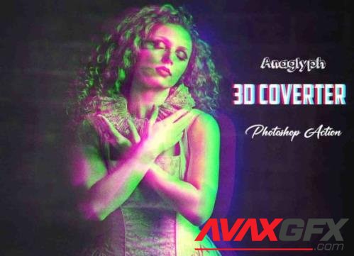 Anaglyph 3d Converter PS Action - 12762613