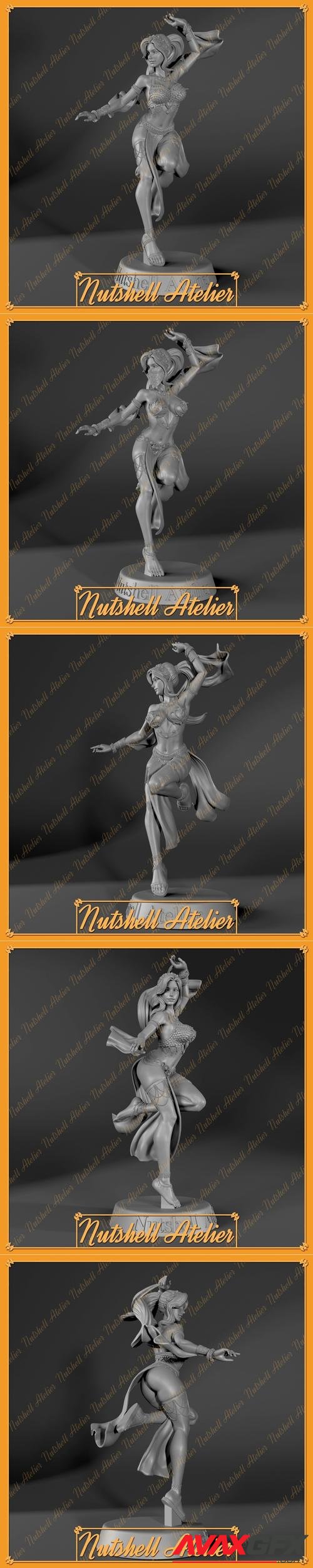 Nutshell Atelier - Belly dancer 3D Print