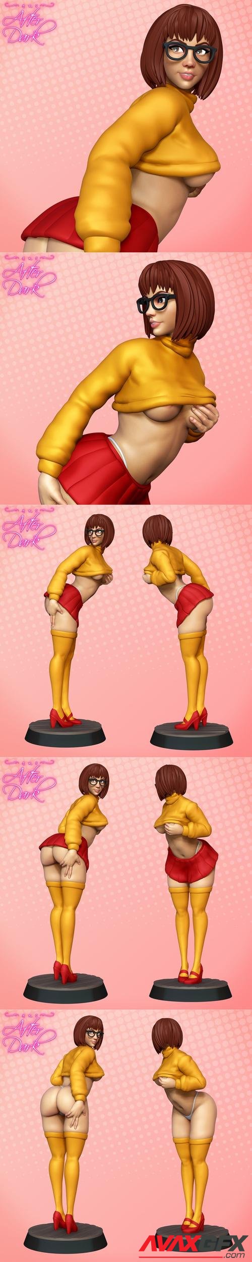 Velma Pinup Statuette 3D Print