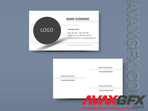 Simple Business Card Layouts 2-190698005 [Adobestock]