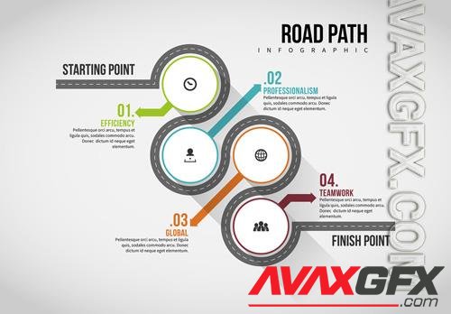 Road Path Infographic-183400385 [Adobestock]