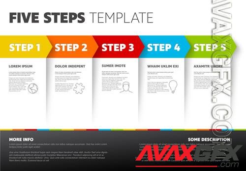 Five Step Infographic Layout-196050083 [Adobestock]