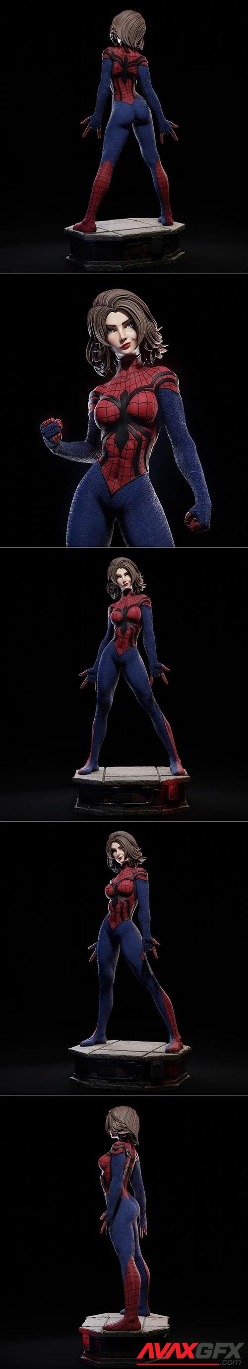 Ca 3d Studios - Spider-Girl 3D Print