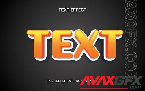 For creativity and design psd text 3d text effect, typography design