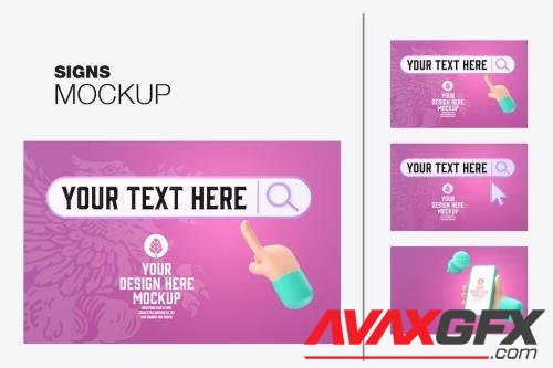 Set Url Navigator Bar and Mobiles Mockup [PSD]