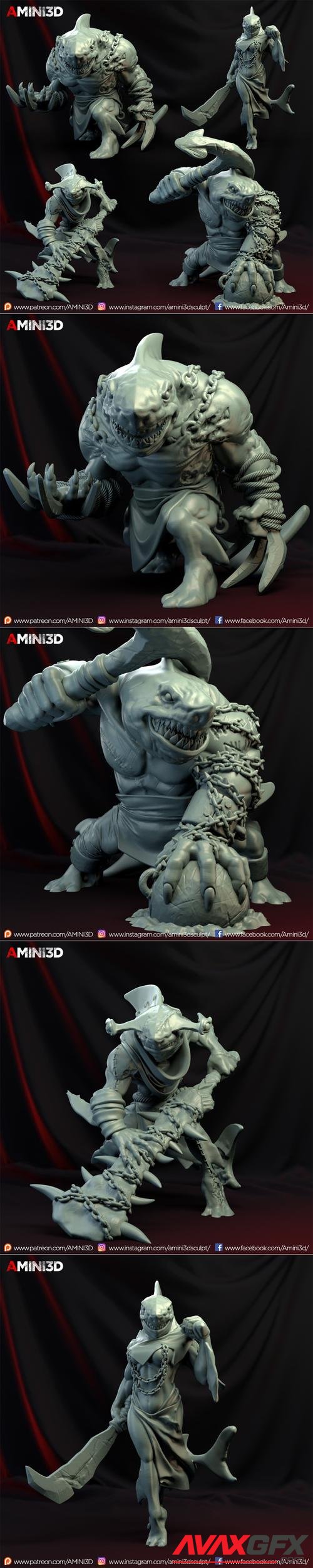 Amini3D - Weresharks 3D Print