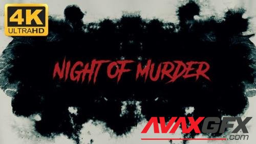 Night Of Murder - Trailer Titles 27062414 [Videohive]