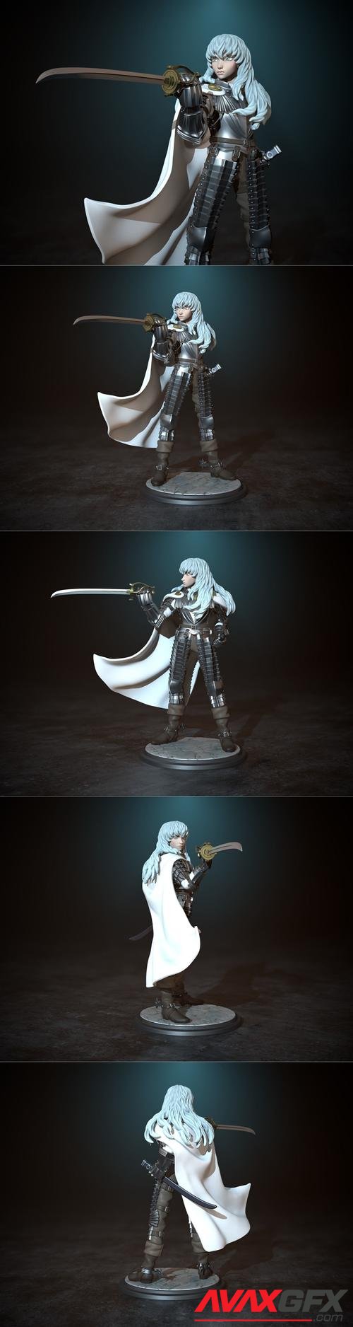 Griffith from Berserk 3D Print