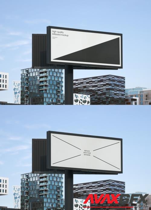 Big Billboard Outdoor Advertising Poster Mockup Template 545798945 [Adobestock]