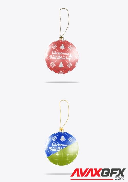 Metallic Christmas Ball Mockup 534161714 [Adobestock]