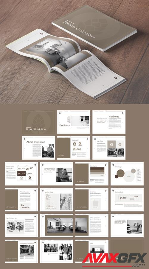 Brand Guideline Layout 530448274 [Adobestock]